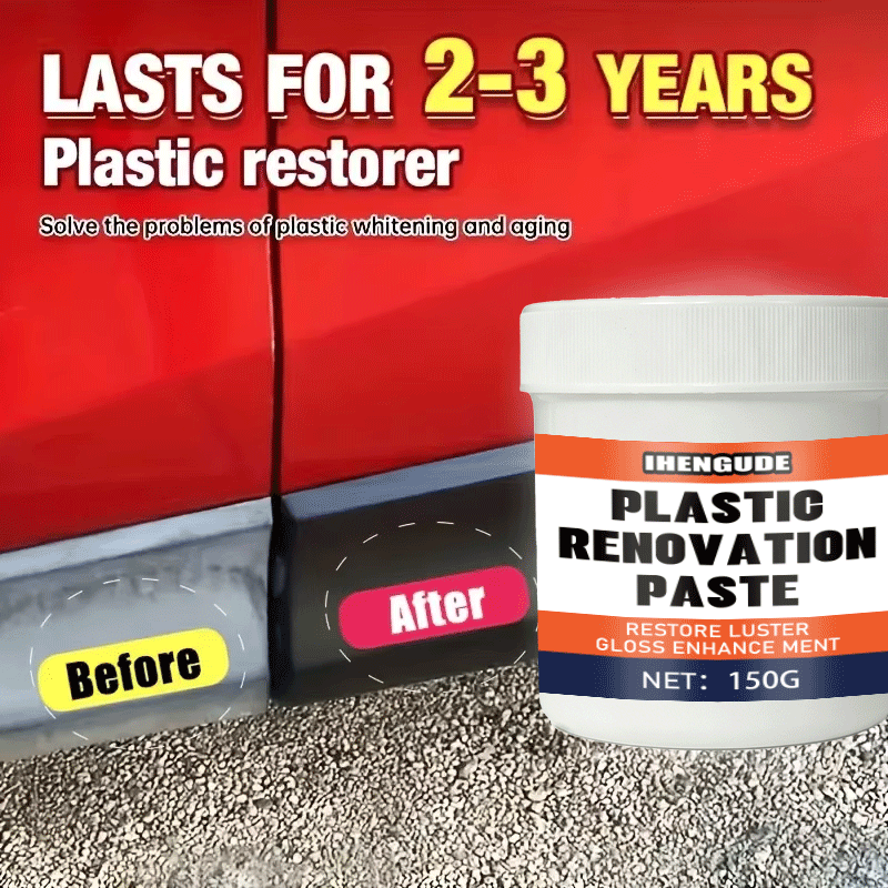 Car Plastic Polish Wax, Plasti - Trim Restorer Plastic ulasan dan harga