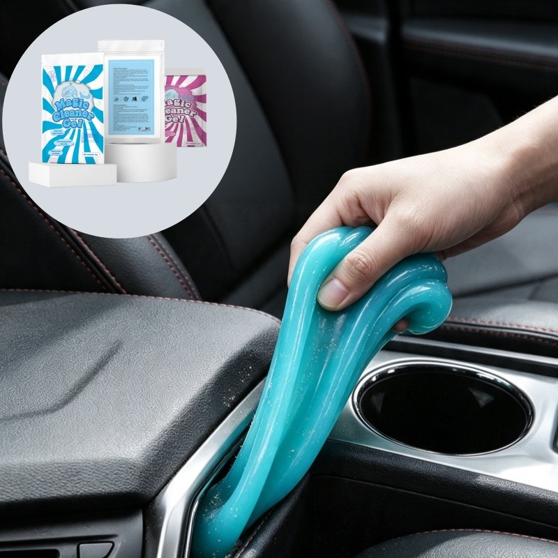 Magic Car Cleaning Gel Auto In - Seat Cleaner Fabric ulasan dan harga